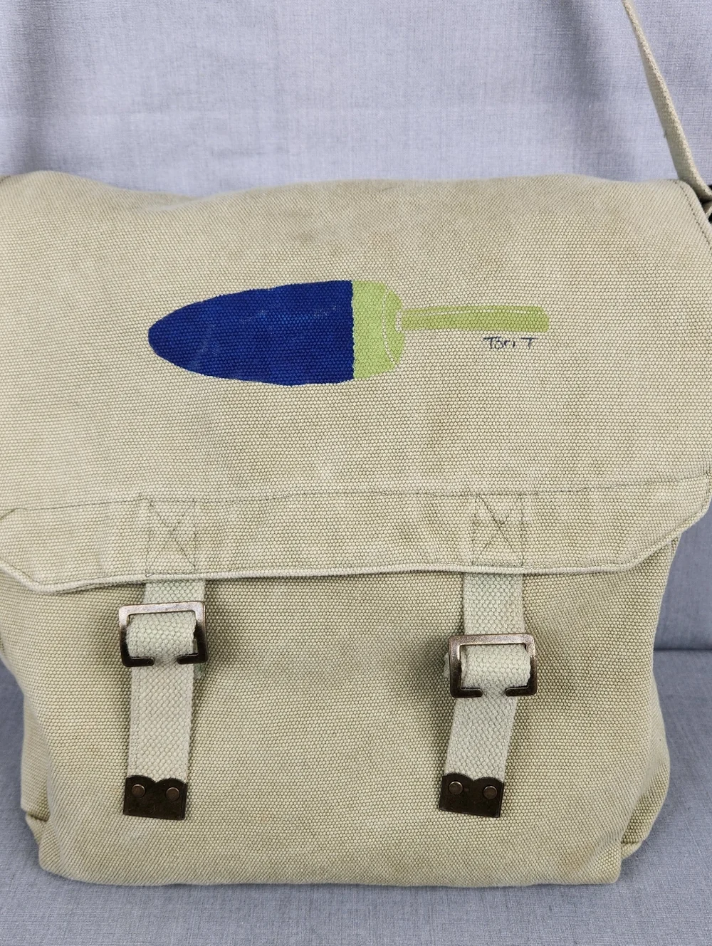 Crossbody Bag By Alternative Apparel Tori T Cotton Canvas Commuter